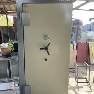 vault door with grille gates